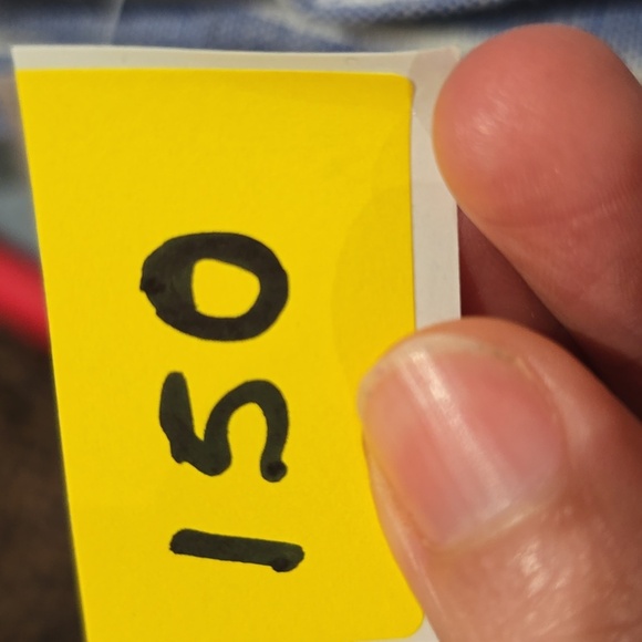 For Cynthia Linen Blend Multicolored Striped Summer Dress Size Large Whit Pocket - Picture 12 of 12